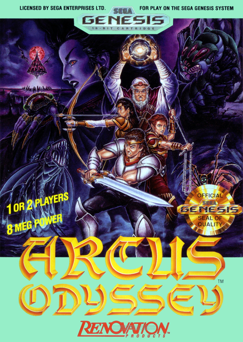 Arcus Odyssey box art