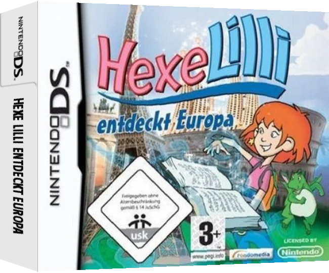 Hexe Lilli Entdeckt Europa — box-3D (EU)