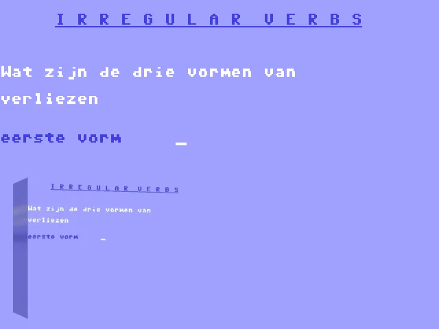 Irregular Verbs — mixrbv2 (WOR)