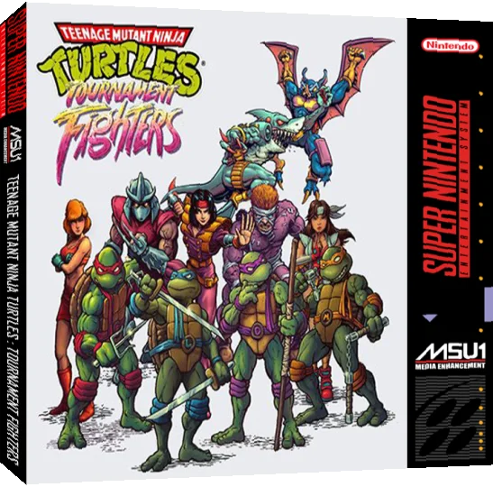 Teenage Mutant Ninja Turtles : Tournament Fighters — box-3D (WOR)