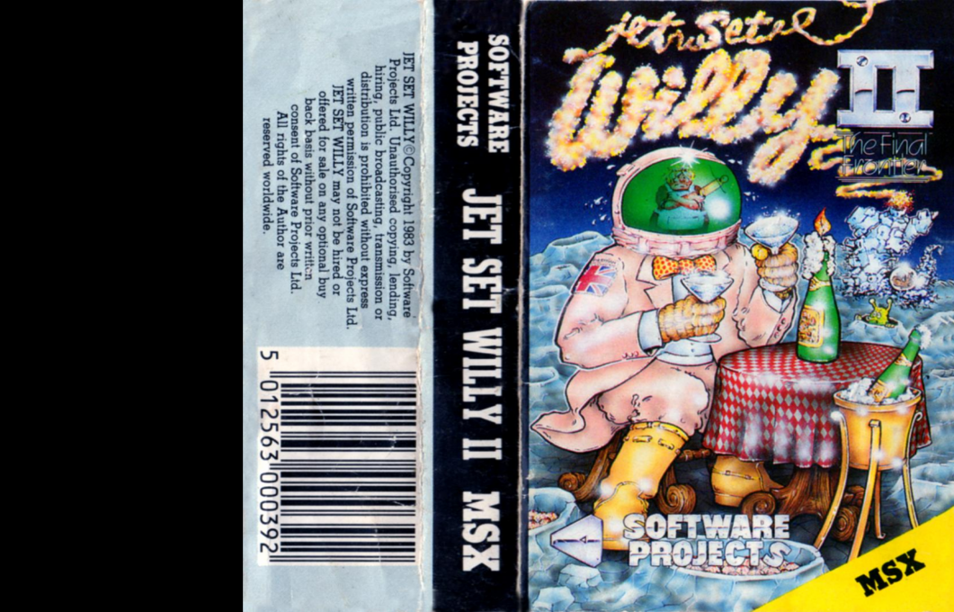 Jet Set Willy 2 - The Final Frontier — box-texture (EU)