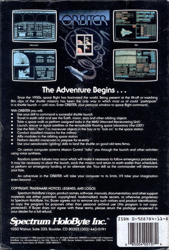 Orbiter — box-2D-back (US)
