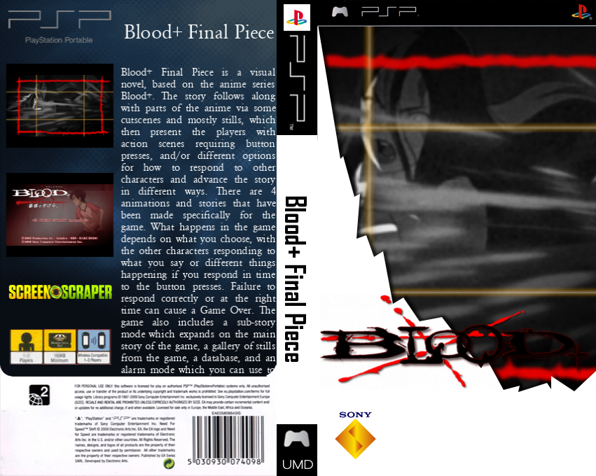 Blood+ - Final Piece - Saigo no Kakera — box-texture (SS)