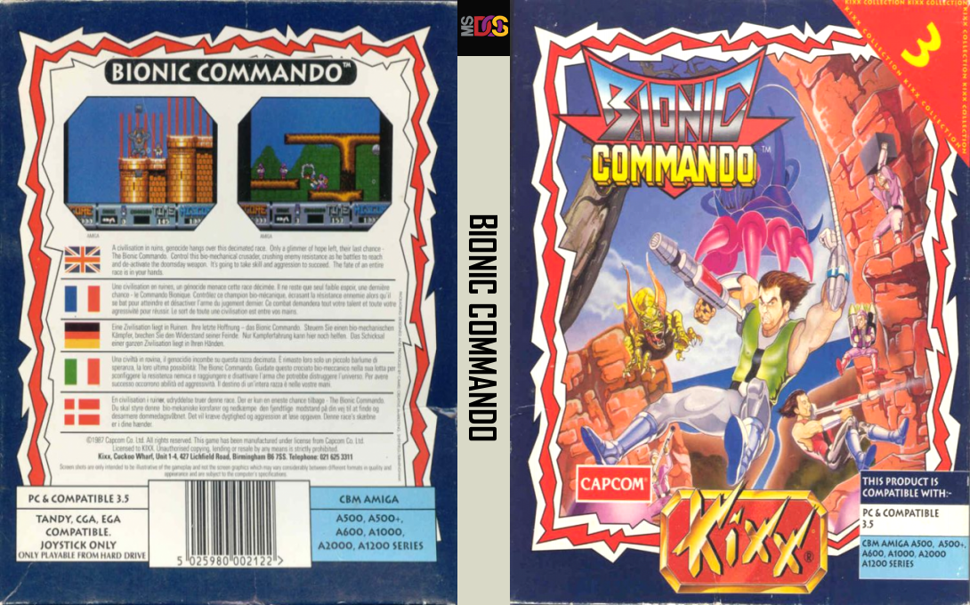 Bionic Commando — box-texture (EU)