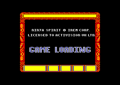 Ninja Spirit — sstitle (EU)