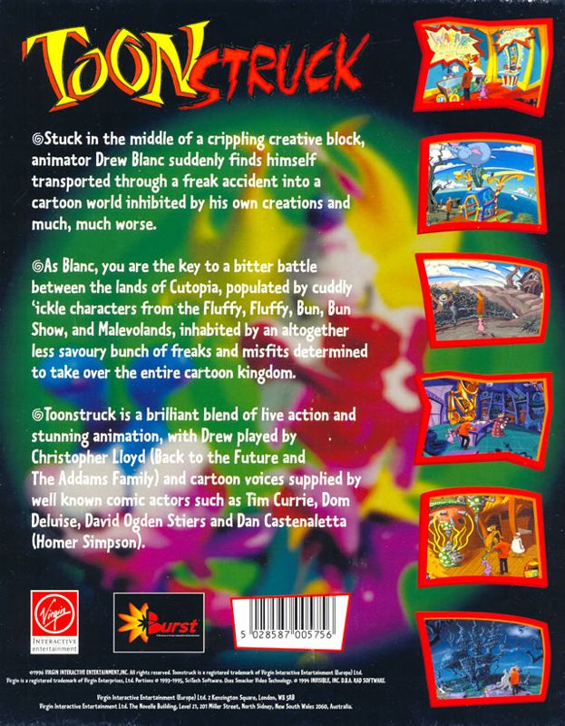 Toonstruck — box-2D-back (EU)