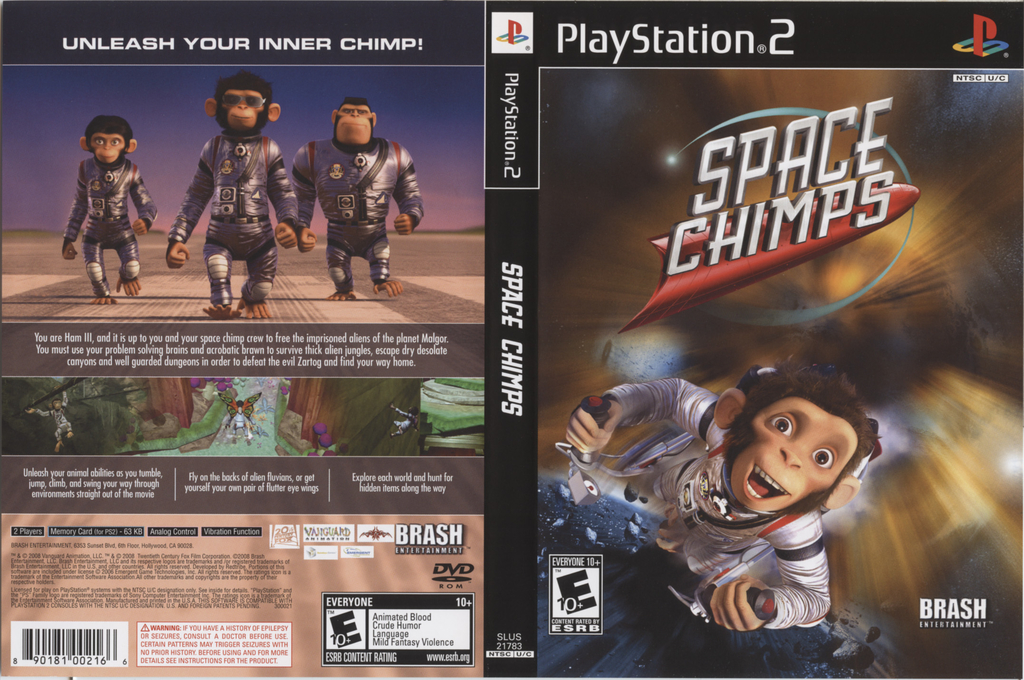 Space Chimps — box-texture (US)
