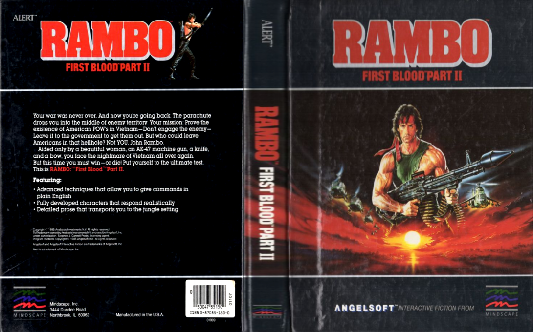 Rambo - First Blood Part 2 — box-texture (US)
