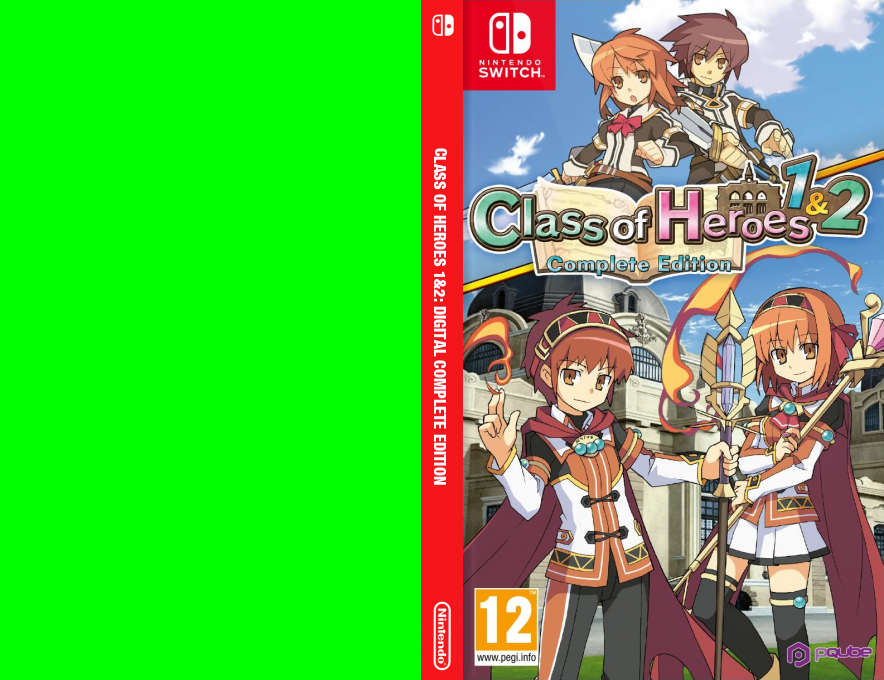 Class of Heroes 1&2 — box-texture (EU)