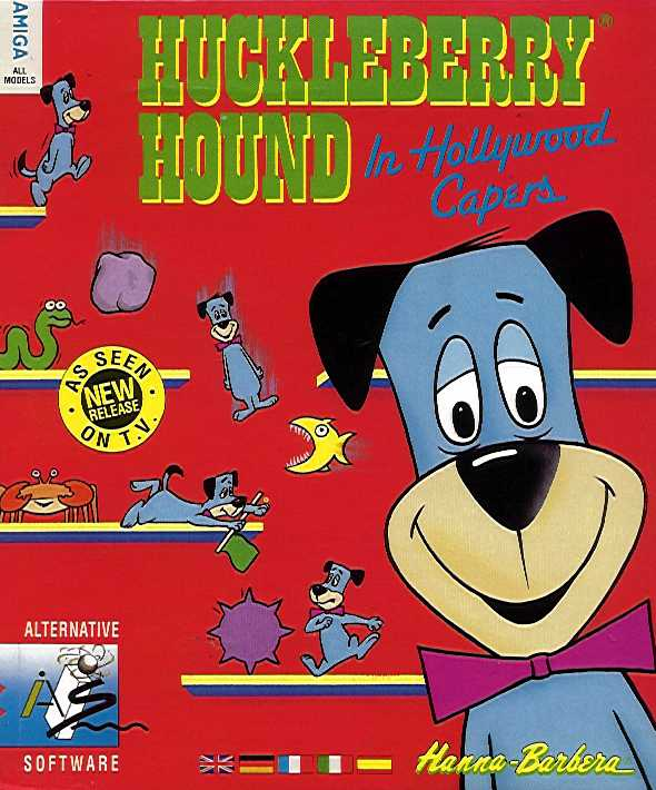 Huckleberry Hound in Hollywood Capers box art