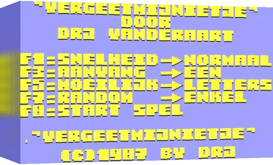 Vergeetmijnietje — box-3D (WOR)