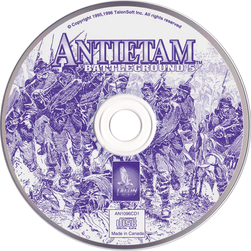 Battleground 5: Antietam — support-2D (US)