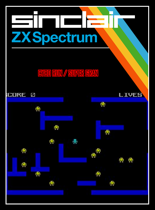 Cybo Run + Super Gran box art