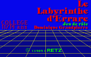 Labyrinthe D'Errare, Le — sstitle (EU)