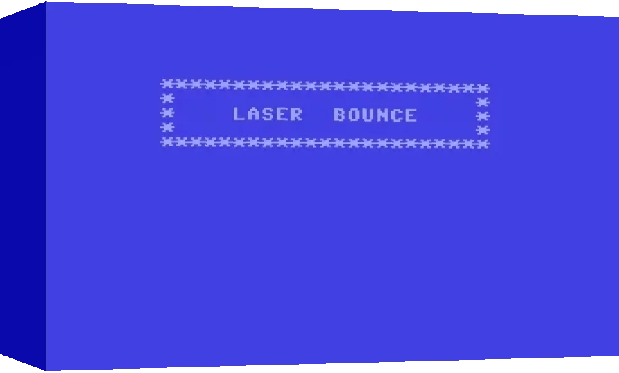 Laser Bounce — box-3D (WOR)