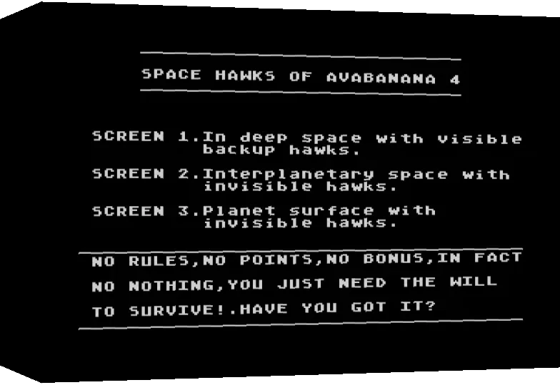 Space Hawks of Avabana 4 — box-3D (WOR)