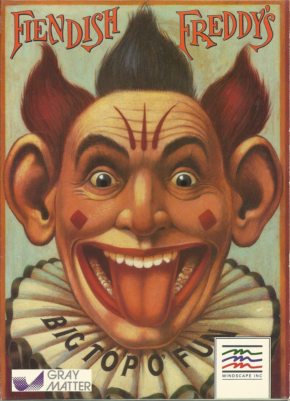 Fiendish Freddy's Big Top O' Fun box art