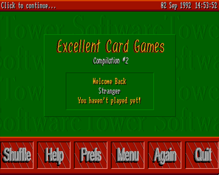 Excellent Card Games 2 — sstitle (WOR)