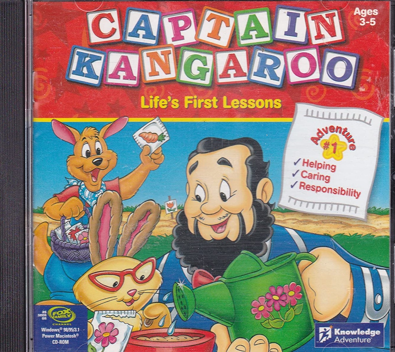 Captain Kangaroo: Life's First Lessons Adventure #1 box art