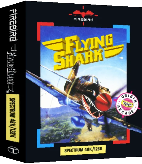 Flying Shark — box-3D (EU)