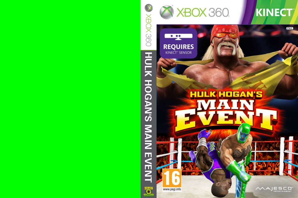 Hulk Hogan's Main Event — box-texture (EU)