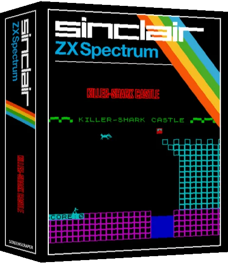 Killer-Shark Castle — box-3D (SS)