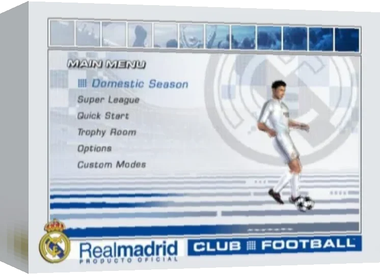 Club Football - Real Madrid — box-3D (EU)