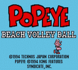 Popeye Beach Volleyball — sstitle (JP)