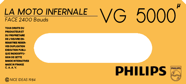 Moto Infernale, La — support-texture (FR)