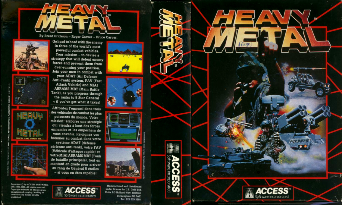 Heavy Metal — box-texture (EU)