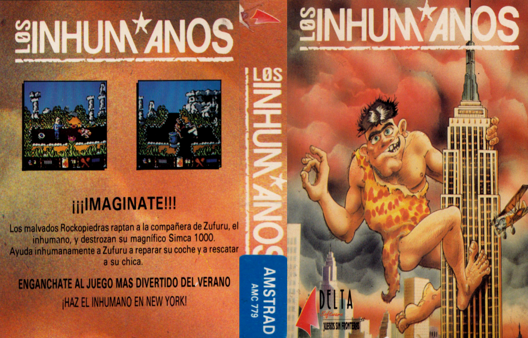 Inhumanos, Los — box-texture (SP)
