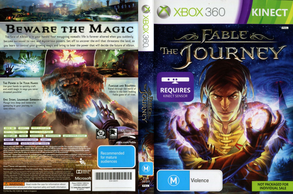 Fable - The Journey — box-texture (AU)