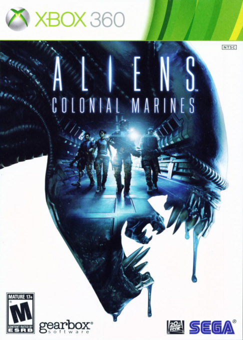 Aliens - Colonial Marines box art