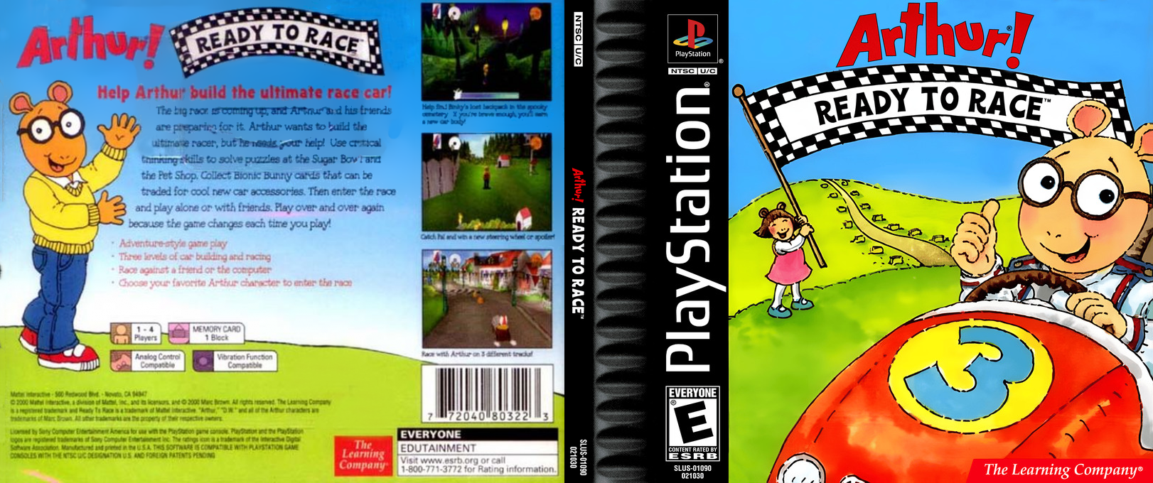 Arthur! Ready To Race — box-texture (US)