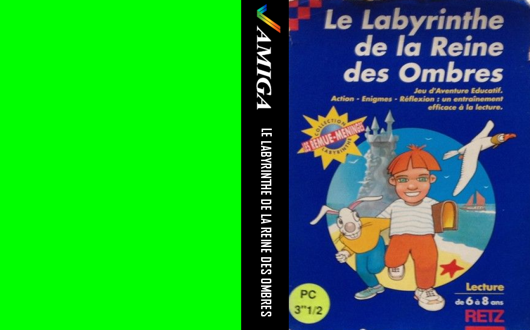 Labyrinthe de la Reine des Ombres, Le — box-texture (WOR)