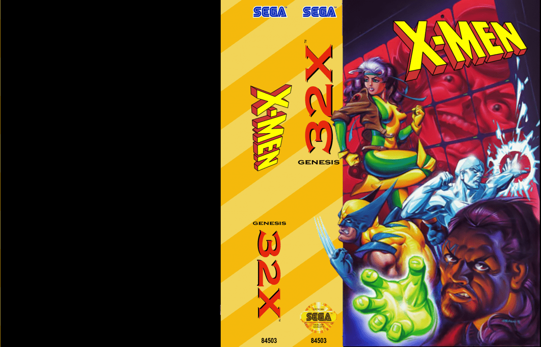 X-Men — box-texture (CUS)