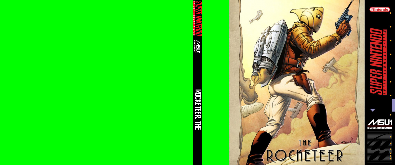 The Rocketeer — box-texture (US)