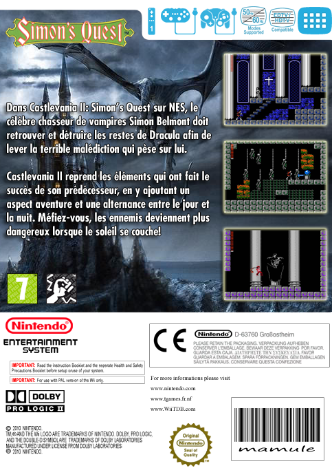 Castlevania 2 - Simon's Quest — box-2D-back (EU)
