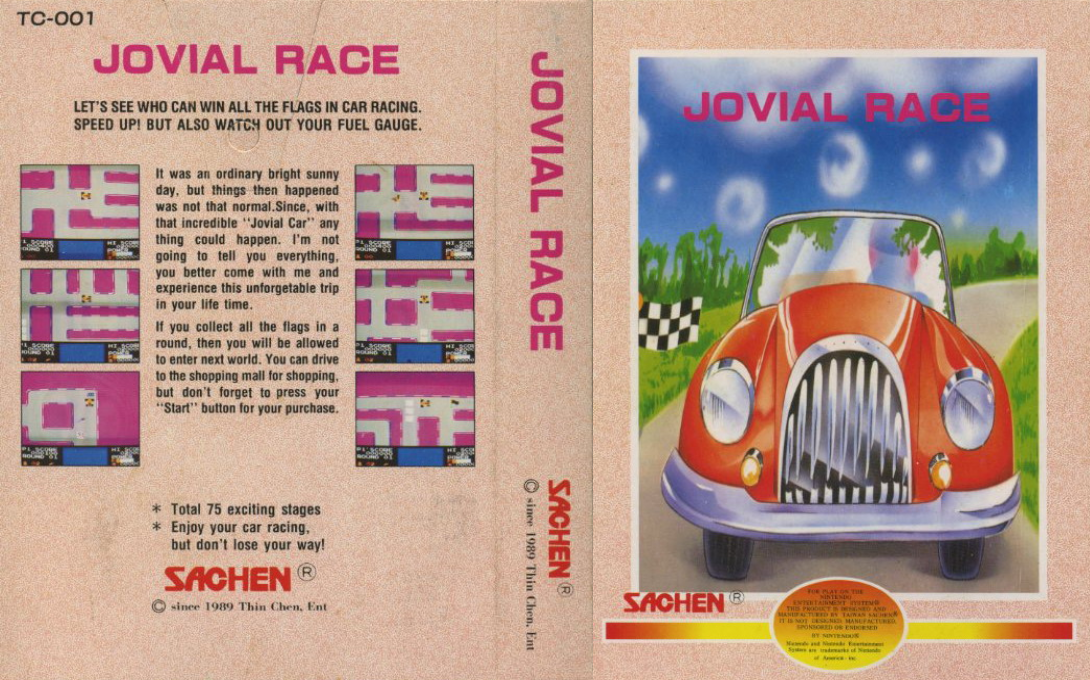 Jovial Race — box-texture (JP)
