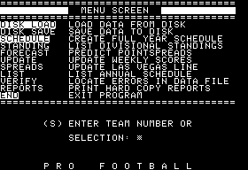 Pro Football - The Gold Edition — ss (WOR)