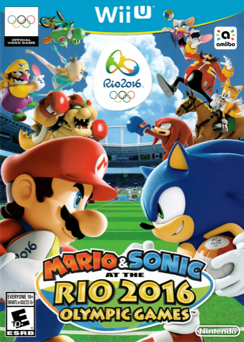 Mario & Sonic at the Rio 2016 Olympic Games box art