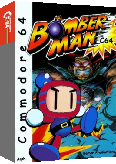 Bomberman C64 — box-3D (EU)