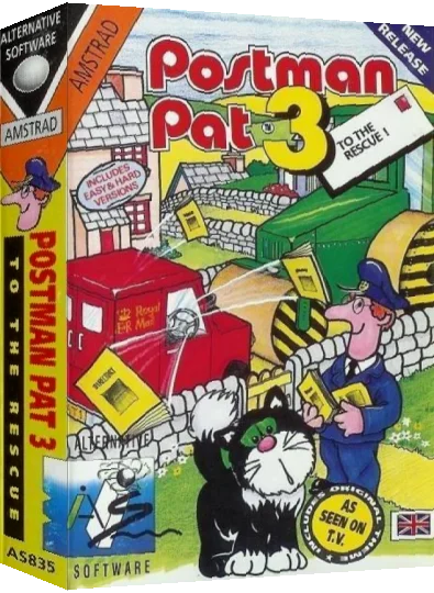 Postman Pat 3 - To The Rescue — box-3D (EU)