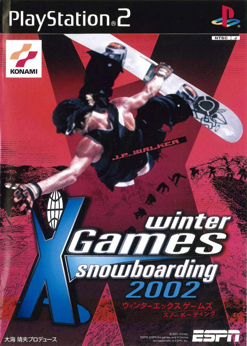 ESPN Winter X Games Snowboarding 2002 — box-2D (JP)