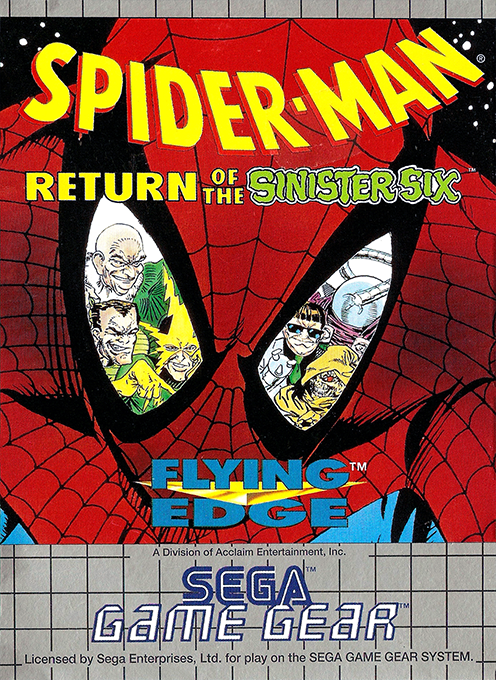 Spider-man - Return Of The Sinister Six — box-2D (EU)
