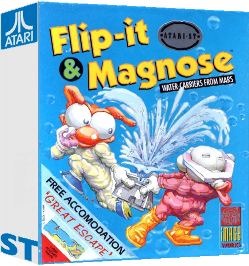 Flip-It And Magnose - Water Carriers From Mars — box-3D (WOR)