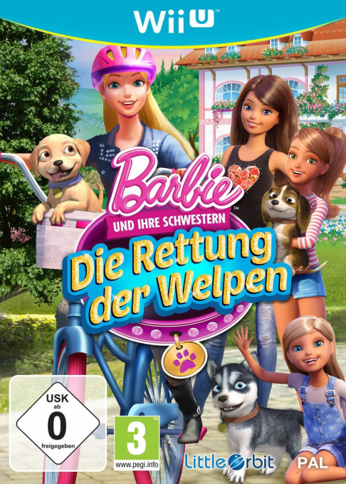 Barbie & Her Sisters - Puppy Rescue — box-2D (DE)