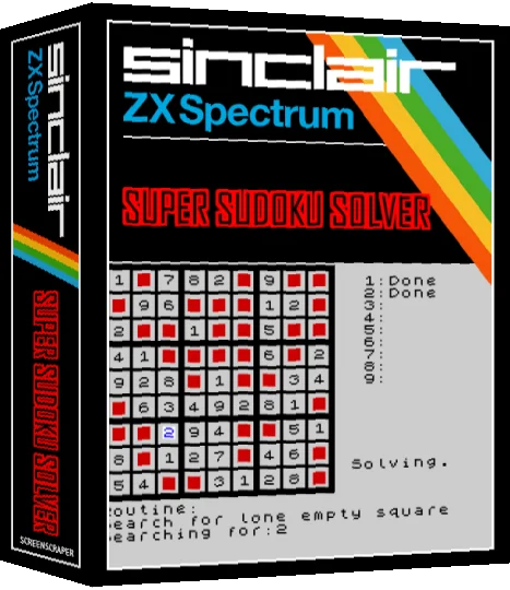 Super Sudoku Solver — box-3D (SS)
