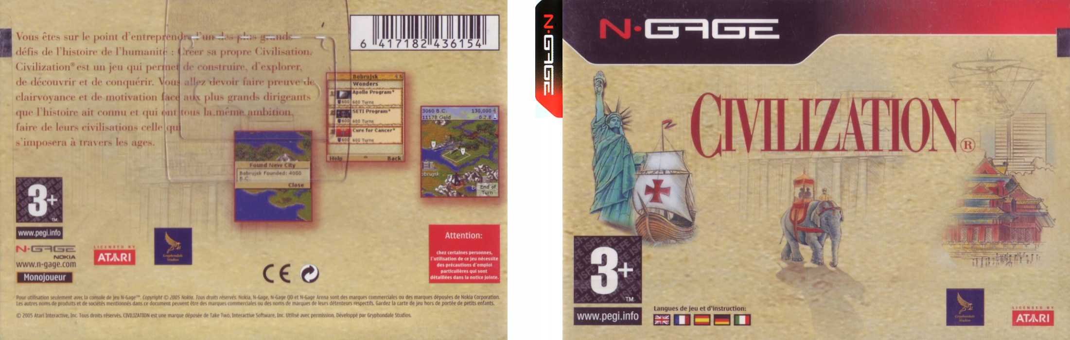 Civilization — box-texture (EU)