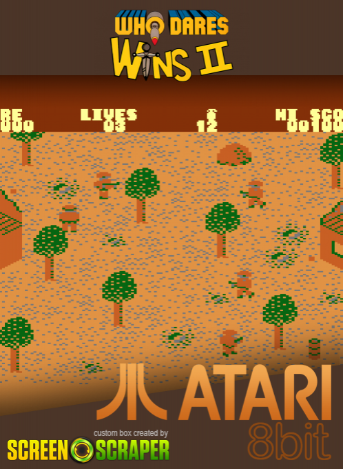 Who Dares Wins 2 — box-2D (SS)